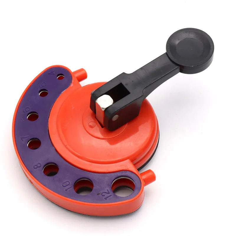 

Multifunctional adjustable Glass ceramic tile drill hole locator positioning aid tool with sucker drilling tools 4-12mm