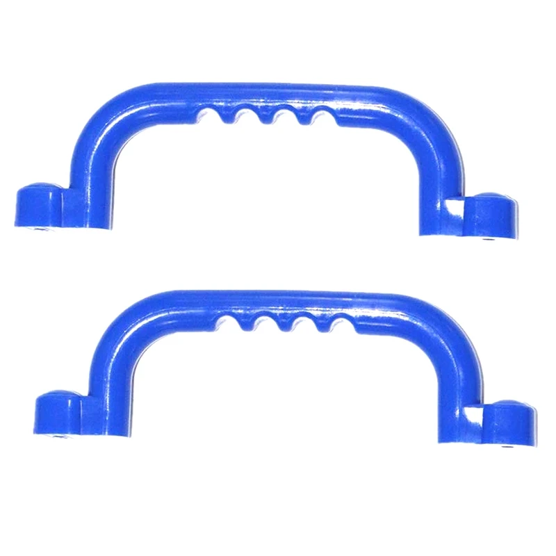 2 шт. синие ручки с ручкой твердые безопасные игрушечные набор для скалолазания