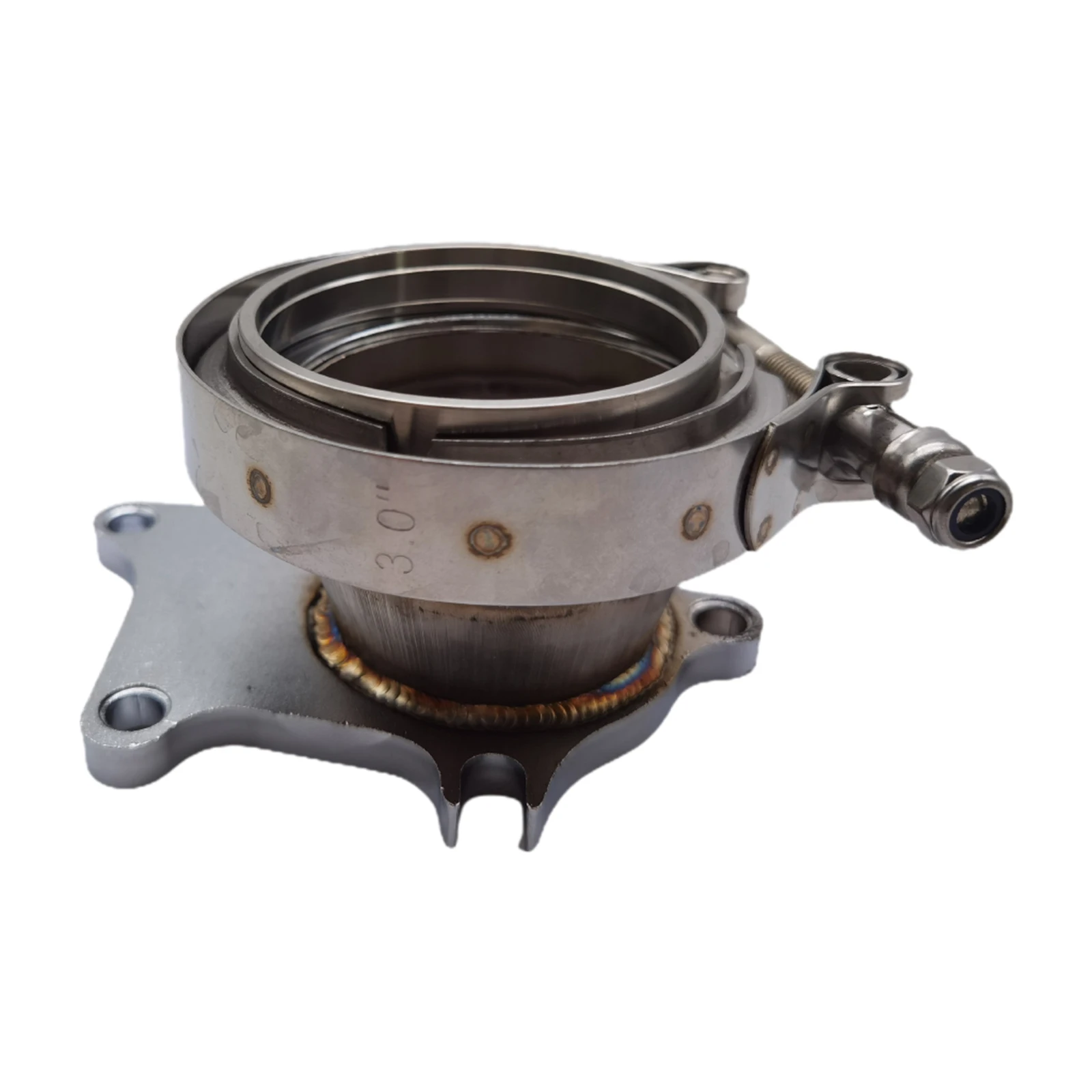 

T3 T3/T4 5 Turbo Downpipe Exhaust Flange to 3in V-Band Conversion Adaptor