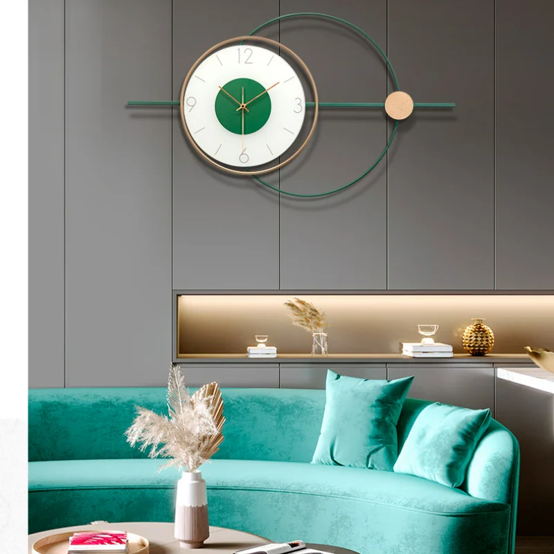 

Luxury Living Room Wall Clock Modern Design Glowing 3d Wall Clock Nordic Reloj Decorativo De Pared Clocks Wall Home Decor BS50WC