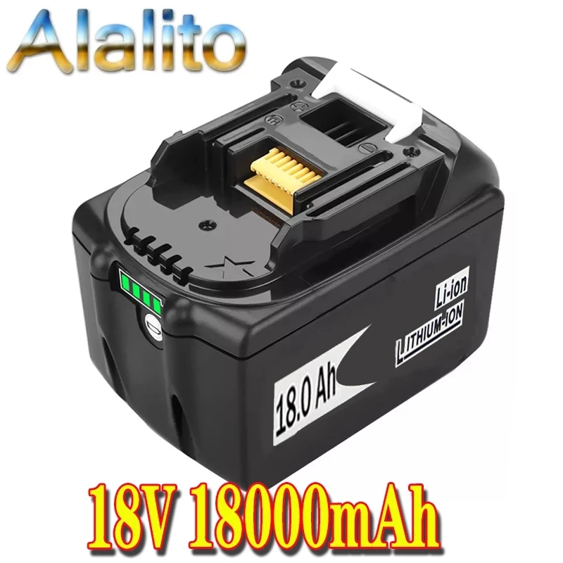Новый литий ионный аккумулятор 18 в Ач для Makita tool BL1830 BL1830USB BL1840 BL1850 BL1860 18000