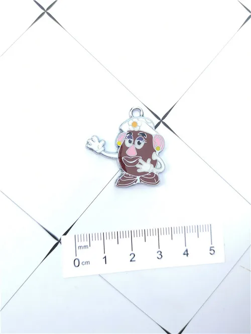 10 шт картофель для мужчин и женщин милая игрушка мультяшное ожерелье цепочка