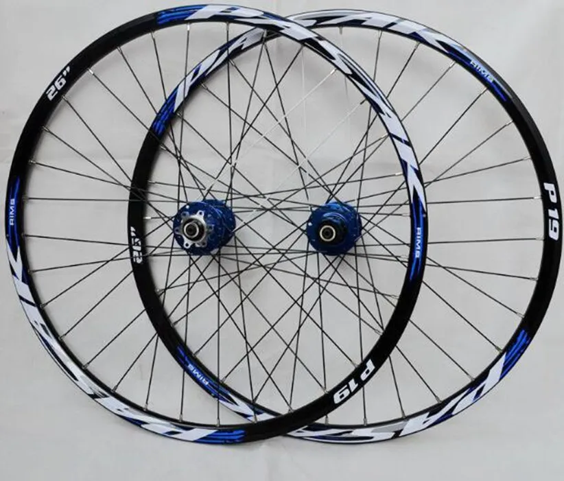 Комплект колес для горного велосипеда PASAK MTB двойные диски передние задние 4