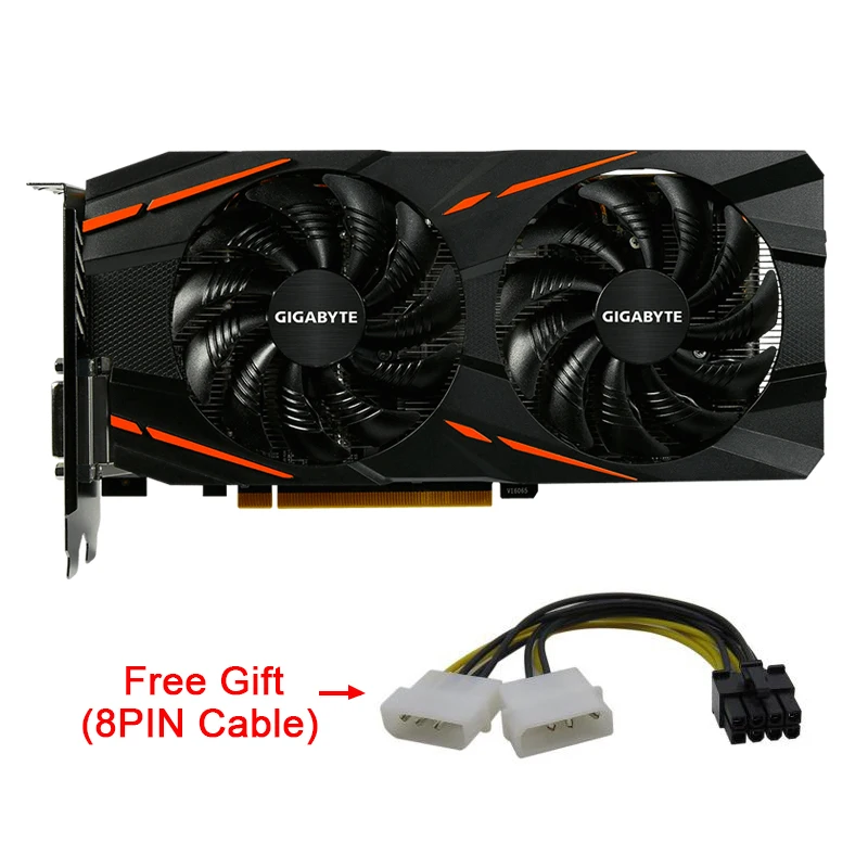 Gigabyte видеокарта 8G Radeon RX580 Powere от интуитивно понятный AORUS Графический двигатель 256