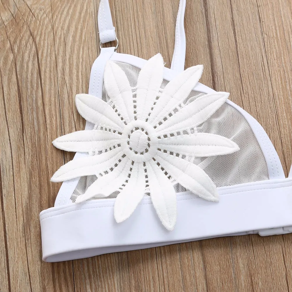 Женский треугольный комплект бикини из двух предметов бюстгальтер пуш-ап без