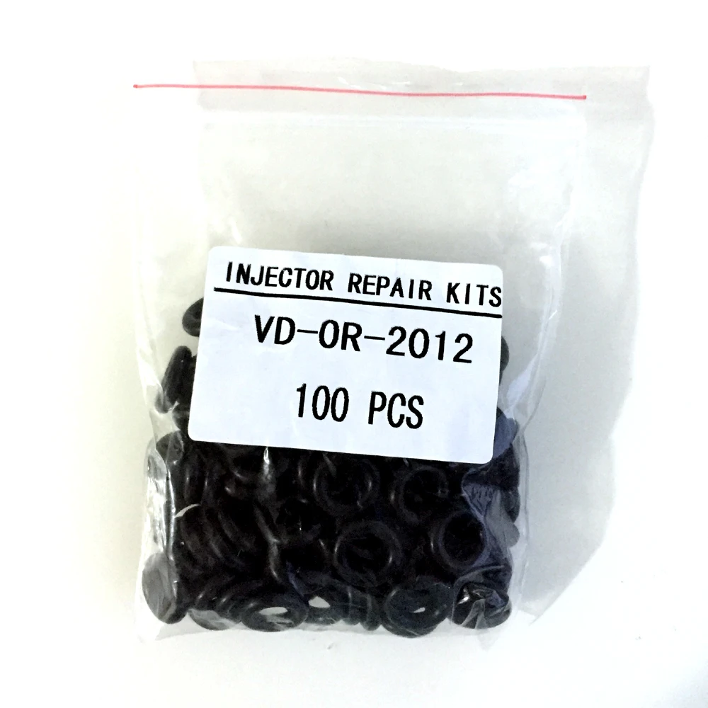 100 шт. резиновый комплект для ремонта топливного инжектора 7 52x3 53 мм | Автомобили и