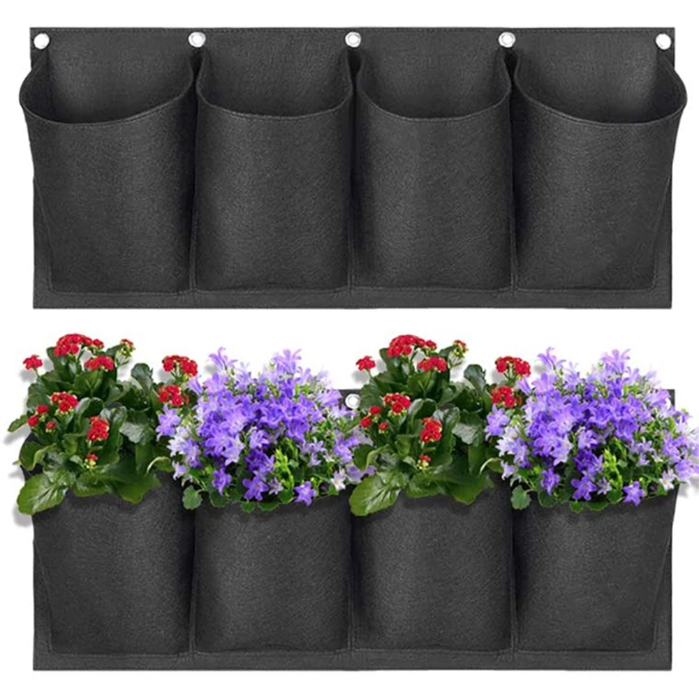 

Biodegradable Plant Grow Bags Fabric Breathable Flower Plant Growing Pots Courtyard Vegetables Friuts Greenhouses Nursery Tools