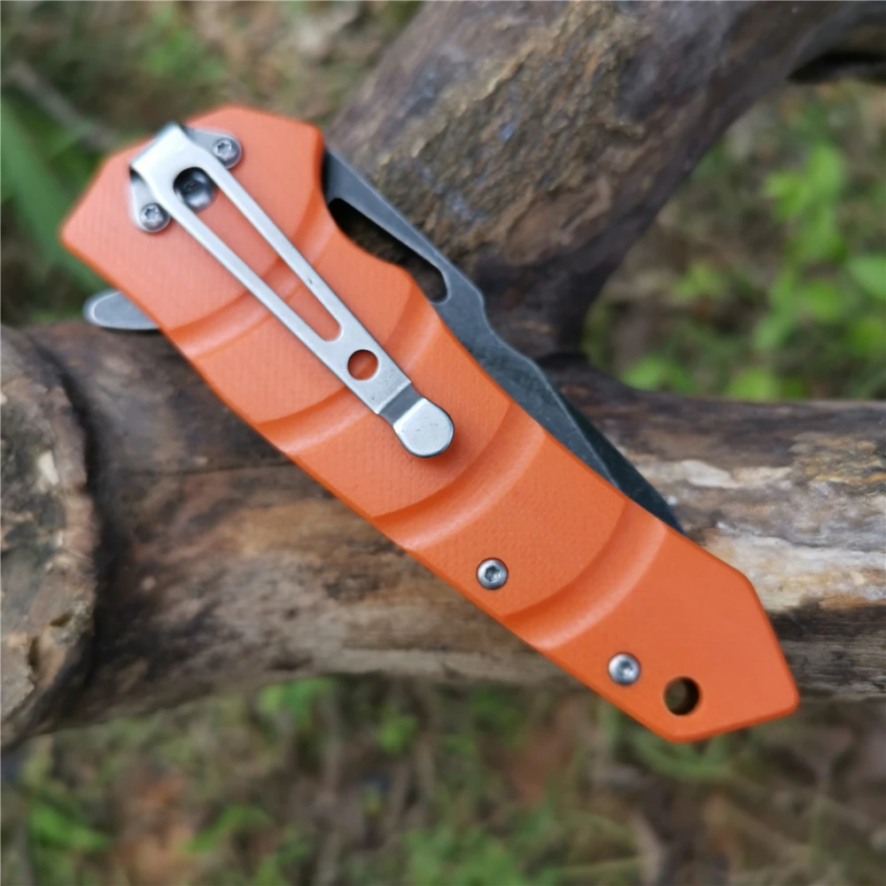 Оригинальный складной нож D2 лезвие G10 ручка Подшипник Карманный Флиппер Edc ножи