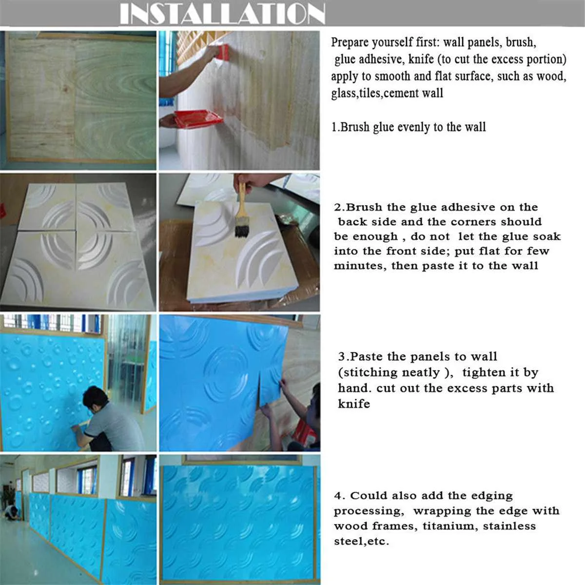 

12Pcs/Set 3D Wall Panel Ceiling Tiles Wallpaper Geometric Art Stickers TV Background Home Living Room Decoration Wall Treatment