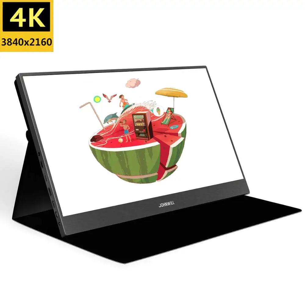 18,4 дюймов FHD 3840X2160 4K ips портативный игровой монитор для игровых консолей PS3 PS4 Macbook 13," Мини ПК компьютер с USB-C портами
