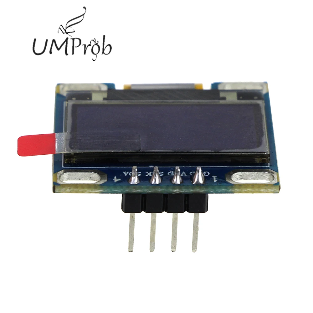 0,96 дюймов IIC Серийный белый OLED дисплей модуль 128X64 IEC SSD1315 12864 плата с ЖК-экраном GND VCC SCL SDA 0,9" для arduino