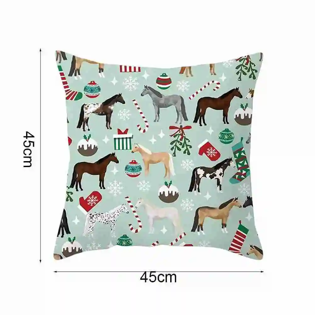 

Nordic geometric super soft short plush single and double-sided pillow pillow waist pillowcase home sand cushion cover 45*45cm