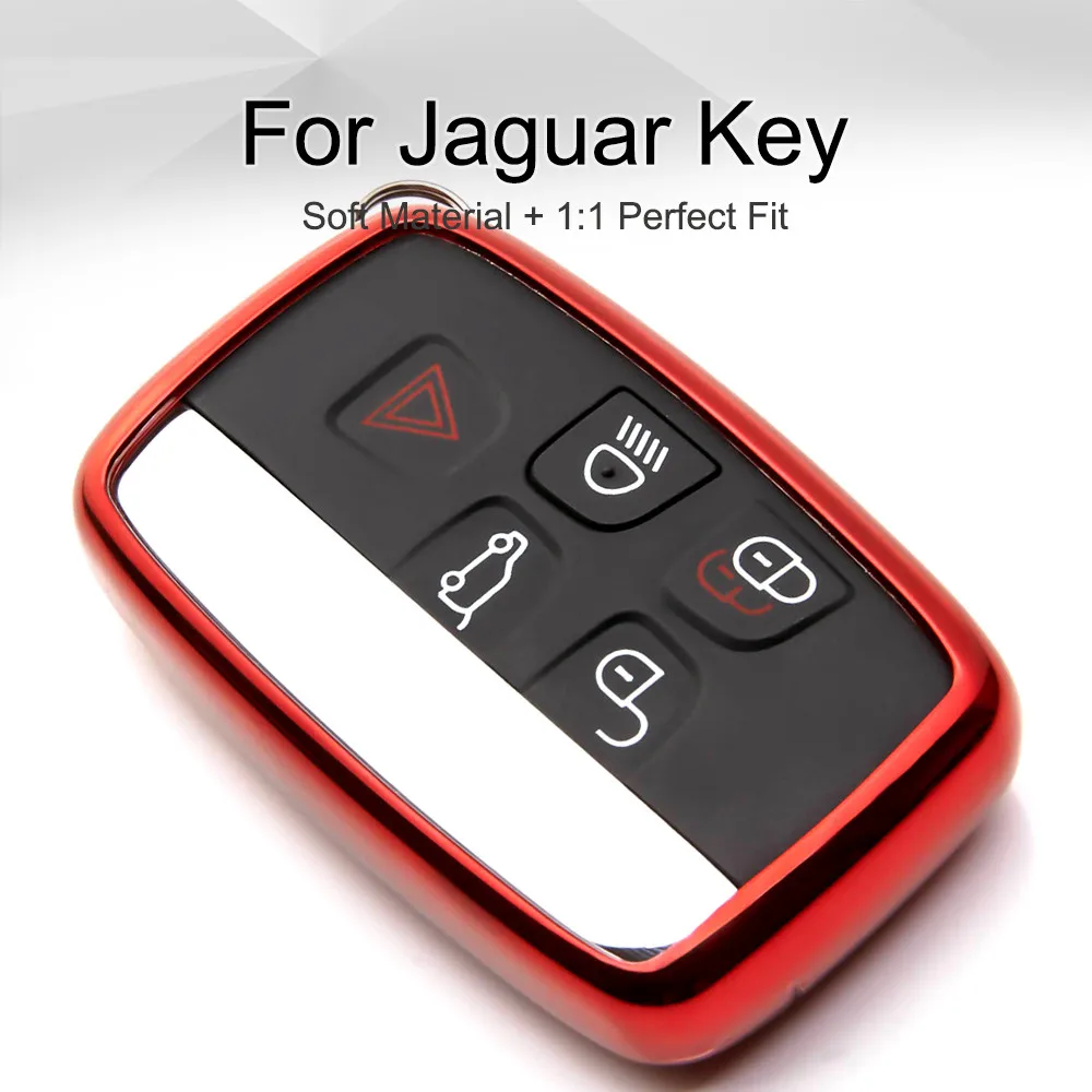 Новый чехол для ключей Jaguar XE XF XK XJ XKR XJL X-type F-type S-type e f pace ножницы гитары TPU