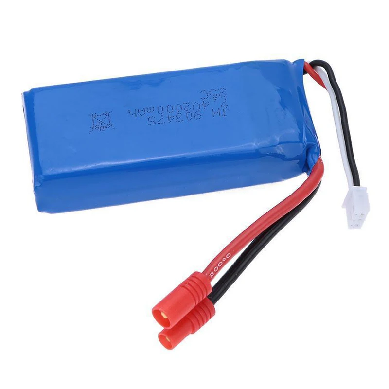 RC часть 7 4 V 2000mAh 25C Lipo батарея (вилка банана) для Syma X8C P9K0 | Игрушки и хобби