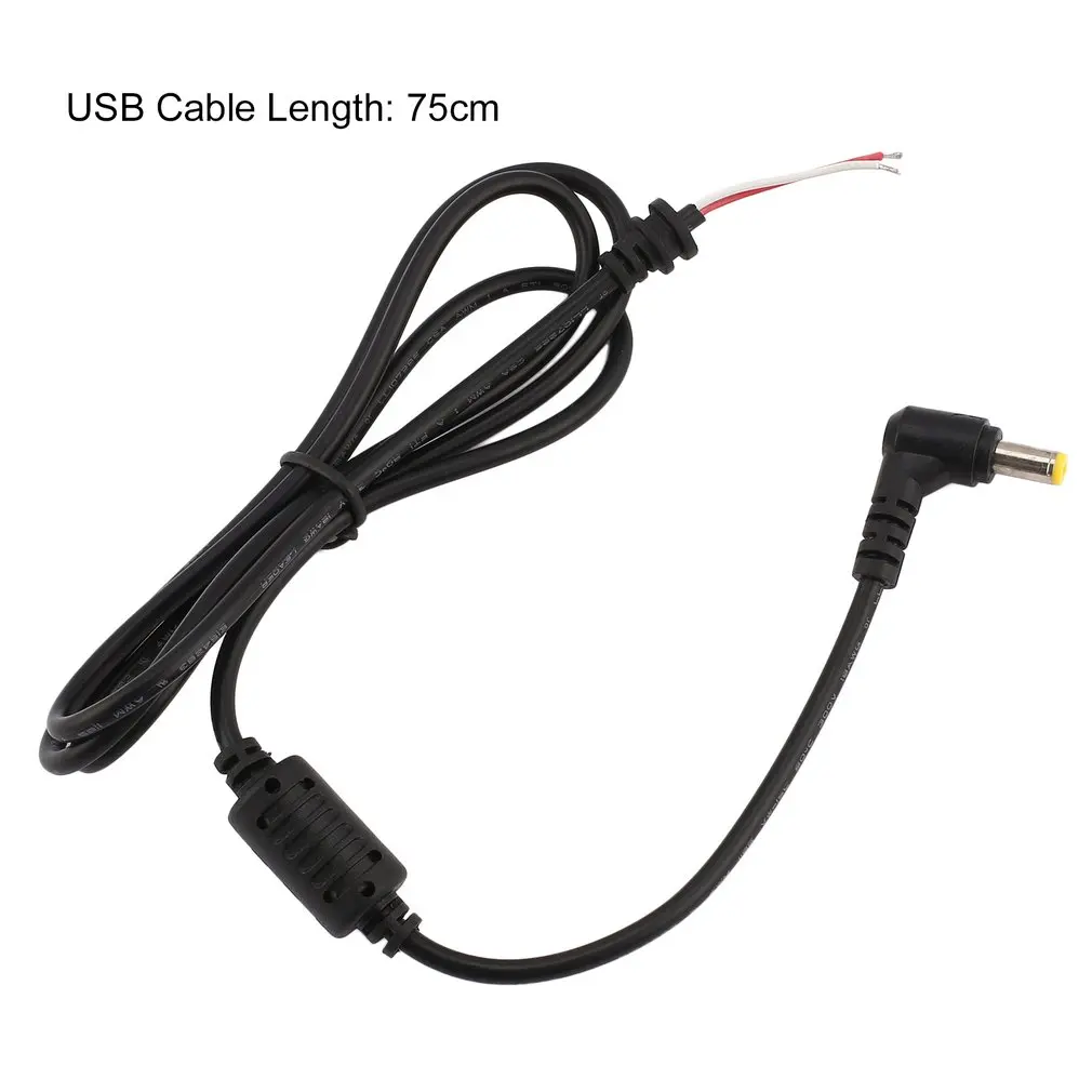 

1pcs 5.5x1.7mm DC Power Charger Plug Cable Connector Suitable for Acer Laptop adapter Lighting Cable Connector Black
