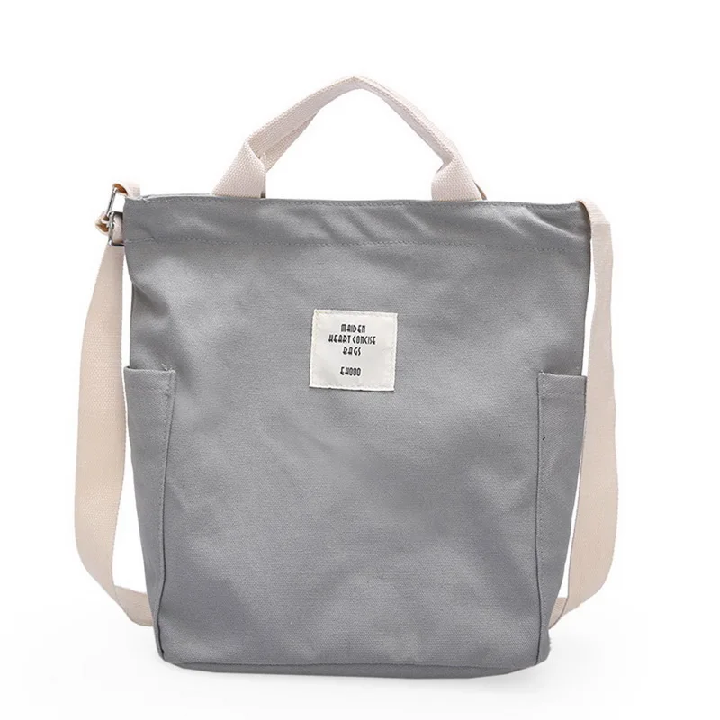 grey Adisputent Women's Multi-pockets Shoulder Bag New Fashion Portable Outdoor Travel Zipper Multi-functions Large Capacity Handbags - Цвет: grey