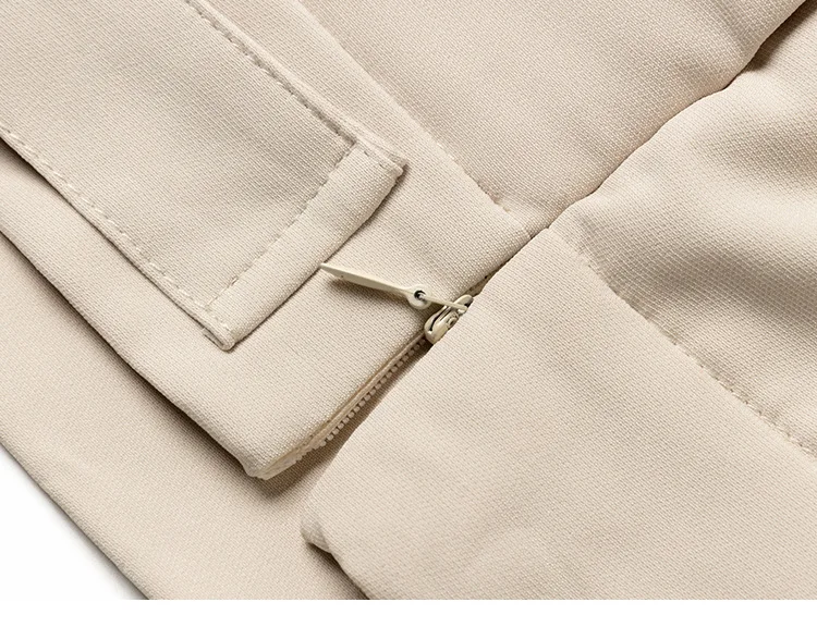 

High Waist Casual Nine-point Pants Women's Small Feet Suit Pants Stretch 2020 Autumn New Version Solid Color Slim Women's Pants