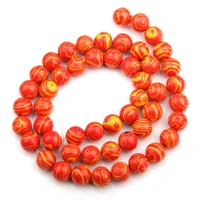 red peacock stone round loose beads ball 4681012 mm for making jewelry bracelet necklace diy