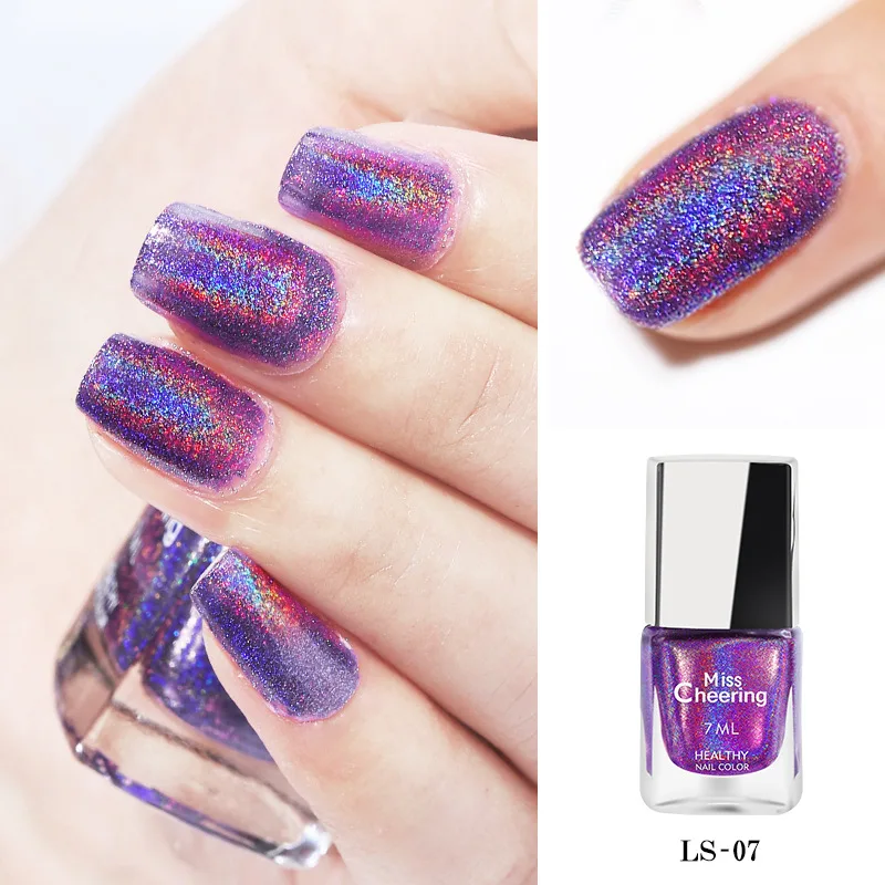 

7ML Sequins Nail Polish Nail Gel Polish Off LED LED Gel Semi Permanant 15ML Gel Nail Art Hybrid Varnishes All For Manicure TSLM2