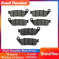 road passion motorcycle front and rear brake pads for thunderbird sport 1998 2003 tiger 955 cc spoke wheel 1999 2004