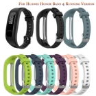 Ремешок для часов Huawei 3e, силиконовый ремешок для смарт-часов Huawei Honor Band 4