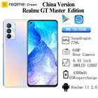 Смартфон Realme GT Master Edition 5G, Snapdragon 778G, 6,43 дюйма, 120 Гц, Super AMOLED, 65 Вт, быстрая зарядка, 4300 мАч, камера 64 мп, OTA, NFC