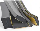 Губчатая клейкая лента из ЭВА, Черная клейкая лента 5 м, толщина 5 мм, 20 мм, для звукоизоляции стеклянных занавесок, стен