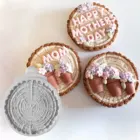 Журнал ломтик Veiner силиконовые Сахарная паста для защиты от обледенения прессформы Инструменты для украшения тортов из мастики, кексы, сахара, конфеты, инструменты для выпечки