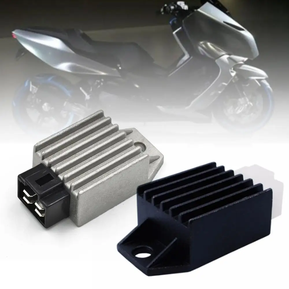 

Motorcycle Accessories Voltage Regulator Aluminum Rectifier for GY6 50cc 125cc 150cc ATV Motorcycle Scooter Moped ATV