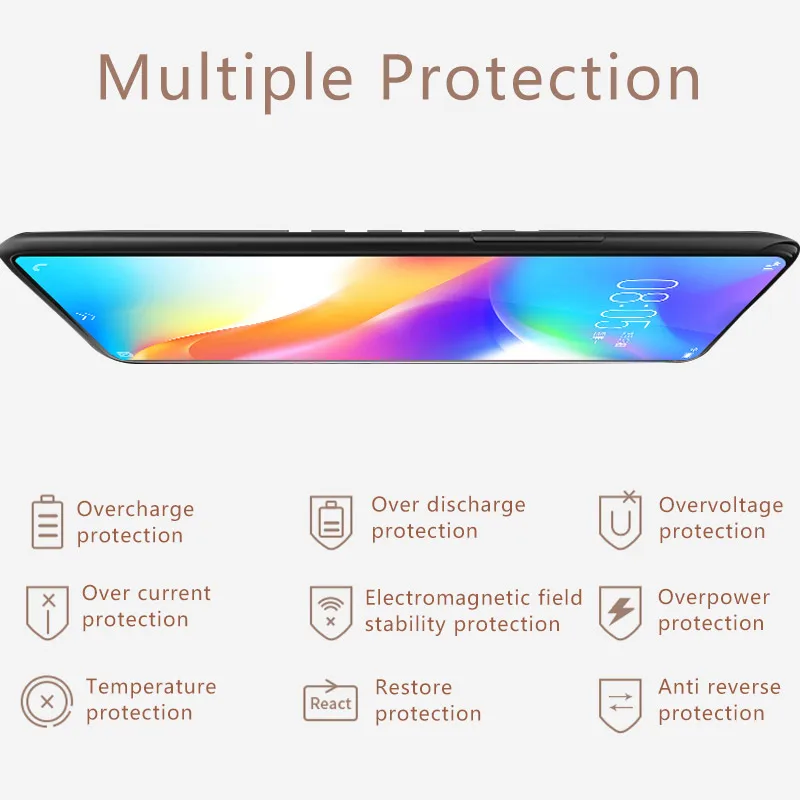 Чехол для аккумулятора Huawei Honor 20 Lite тонкий ударопрочный чехол зарядного