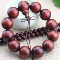 originality buddha yoga buddhist mala natural wooden beads bracelet for men zambian blood sandalwood bracelet