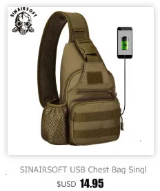 SINAIRSOFT тактическая Сумка Molle рыболовные походные охотничьи сумки спортивная сумка нагрудный ремень на одно плечо тактический рюкзак LY0001& 2