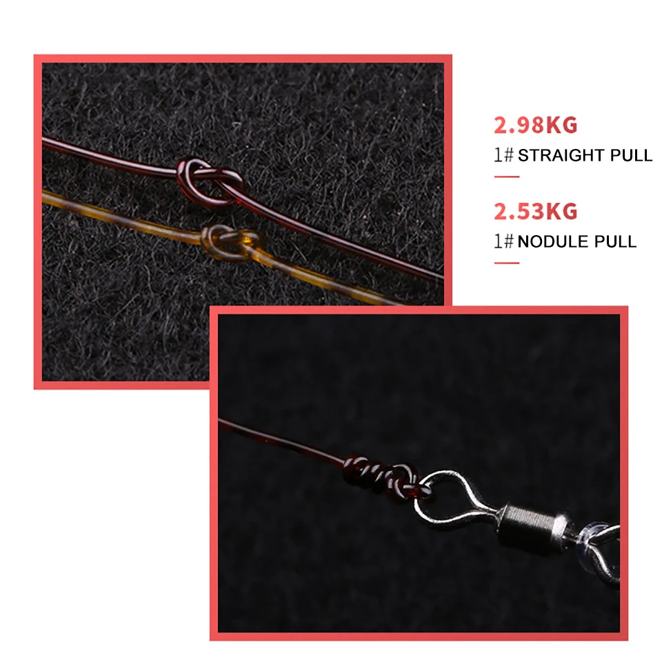 

100m Invisible Thread Speckle Line Super Strong Nylon Fishing Line Fishing Line Spotted Line Carp Fishing Line