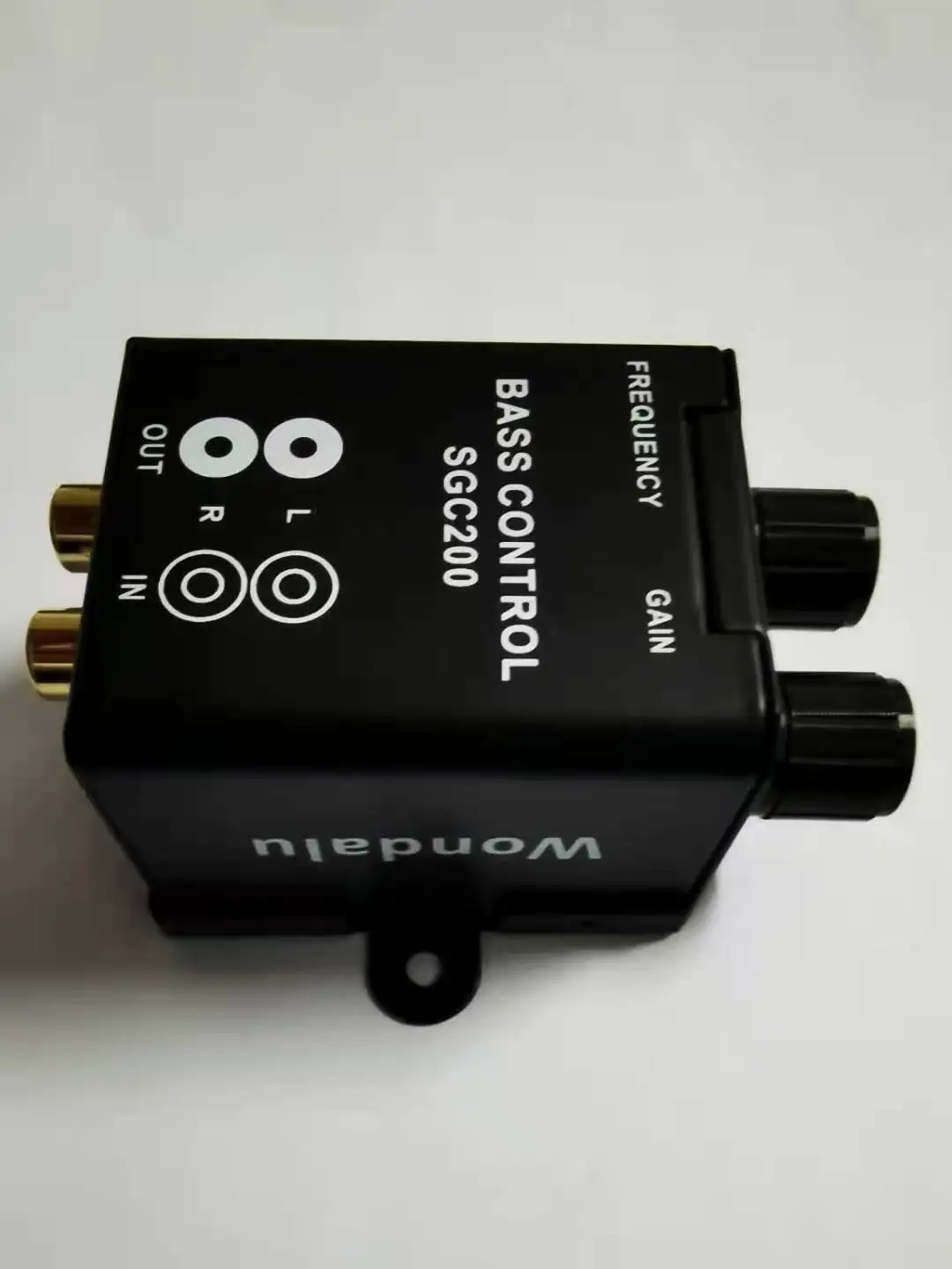 Wondalu дистанционный усилитель устройство управления басами 2 RCA усиление