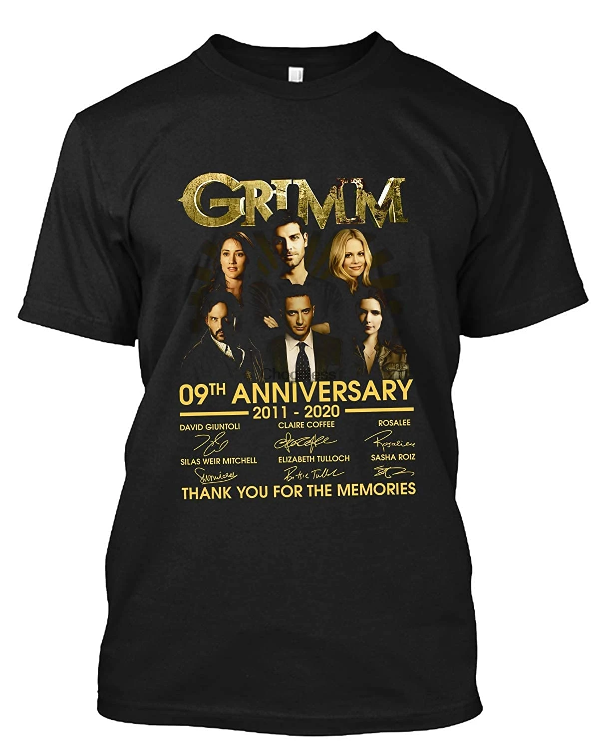 # Grimm 09 годовщина 2011-2020 спасибо за воспоминания подписи футболка подарок для