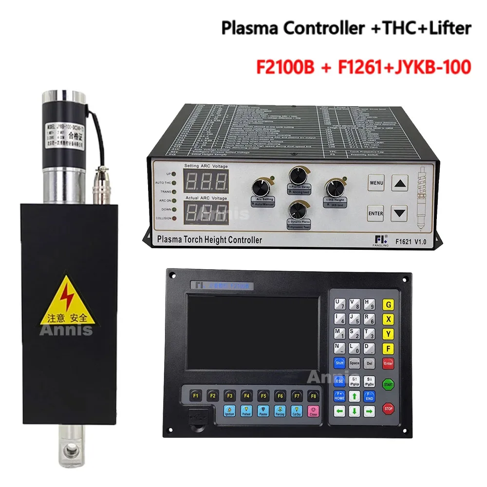 Плазменный контроллер + THC комплект подъемника F2100B F1621 JYKB 100 для резака плазменной