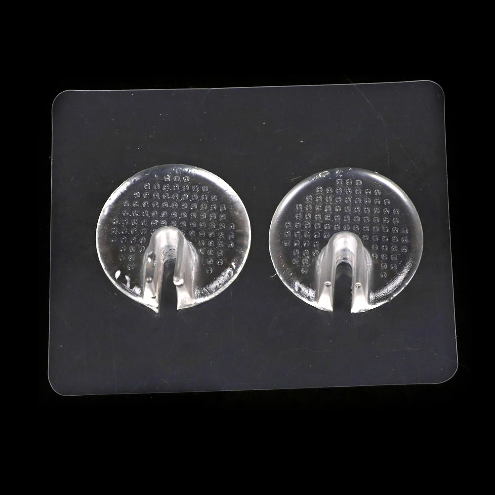 2 шт. прозрачные силиконовые шлепанцы для передней части стопы|Вкладыши и