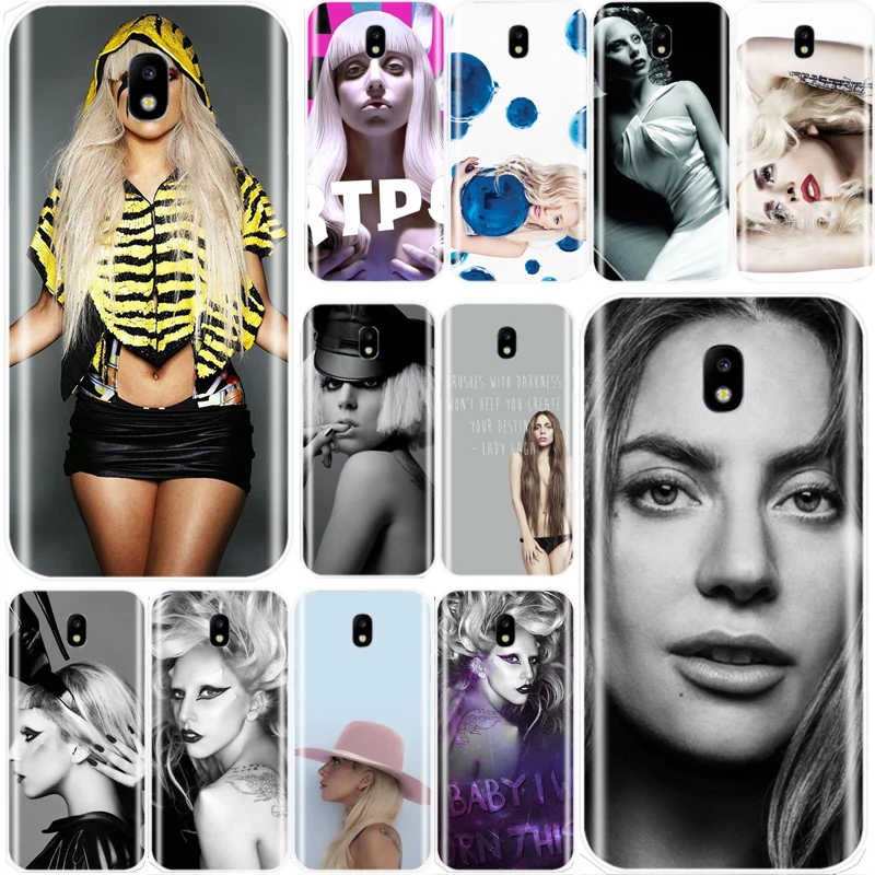 Чехол для телефона LADY GAGA мягкий силиконовый чехол из ТПУ Samsung Galaxy J3 J4 J5 J6 J8 2018 J7 2016