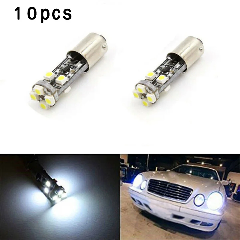 

Car LED Parking Light Lamps For Mercedes-Benz W210 E55 AMG BA9S White Direct replacement 6000K Super bright 10pcs