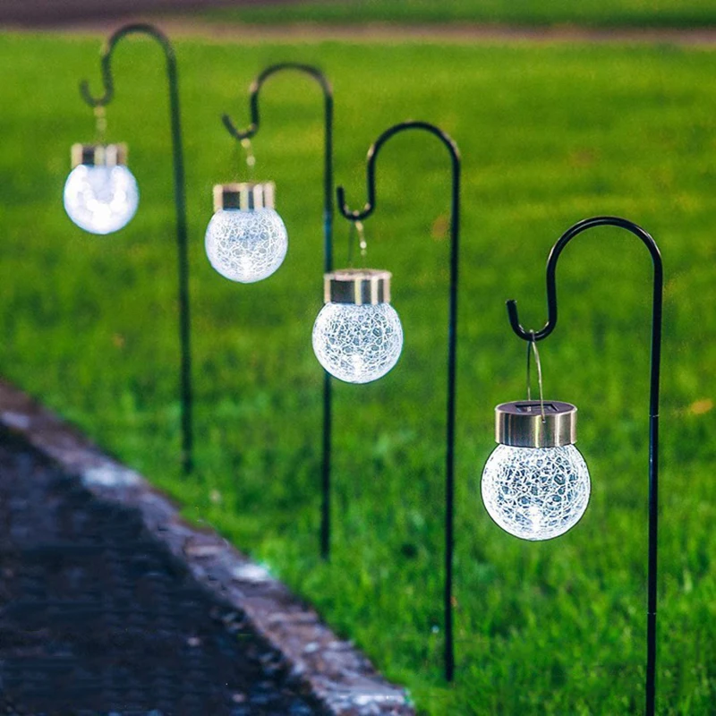 

1 шт., металлическая садовая стойка с вешалкой для солнечных батарей