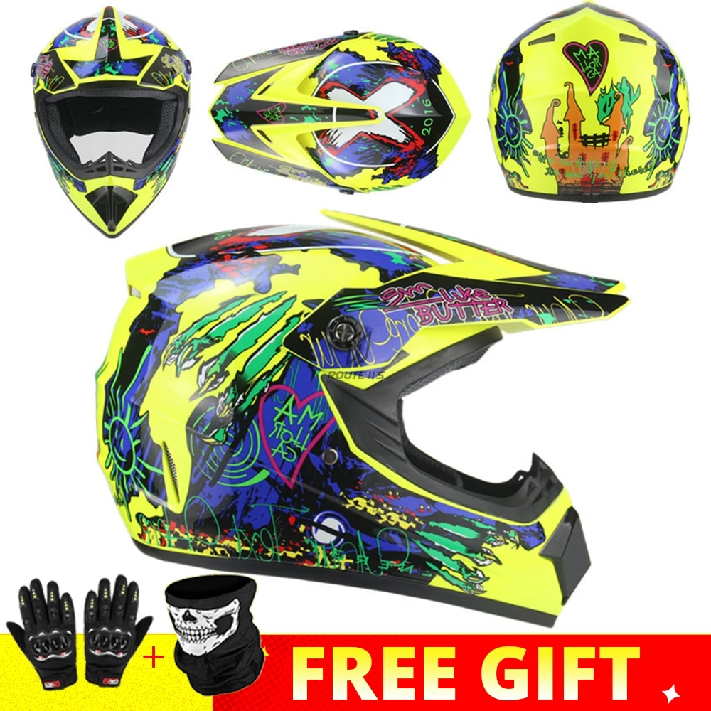 

New Off-Road Helmet Racing Motorcycle Kask Cross Downhill Soporte Casco Classic Motorcycle Original Enduro Speed Down Helmet