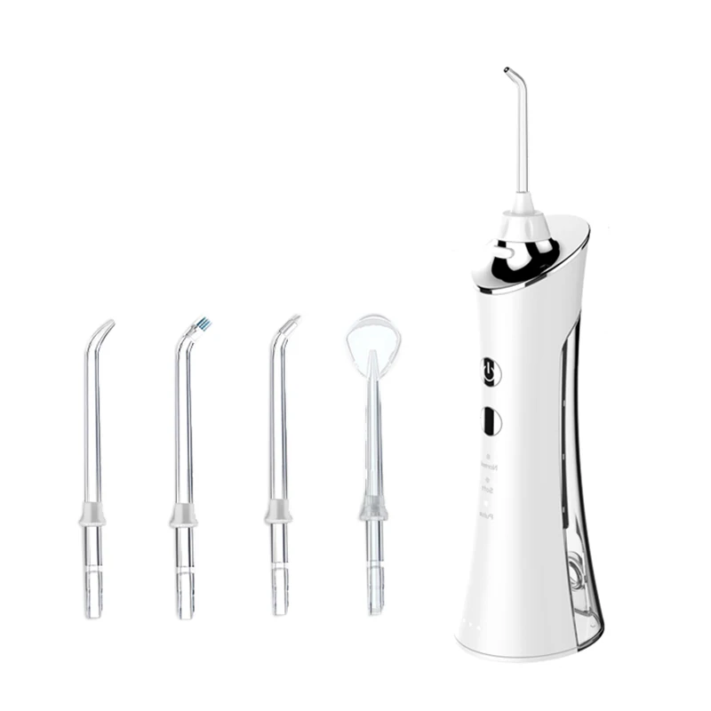 

Ирригатор полости рта аккумуляторный, 4 насадки, зарядка от USB