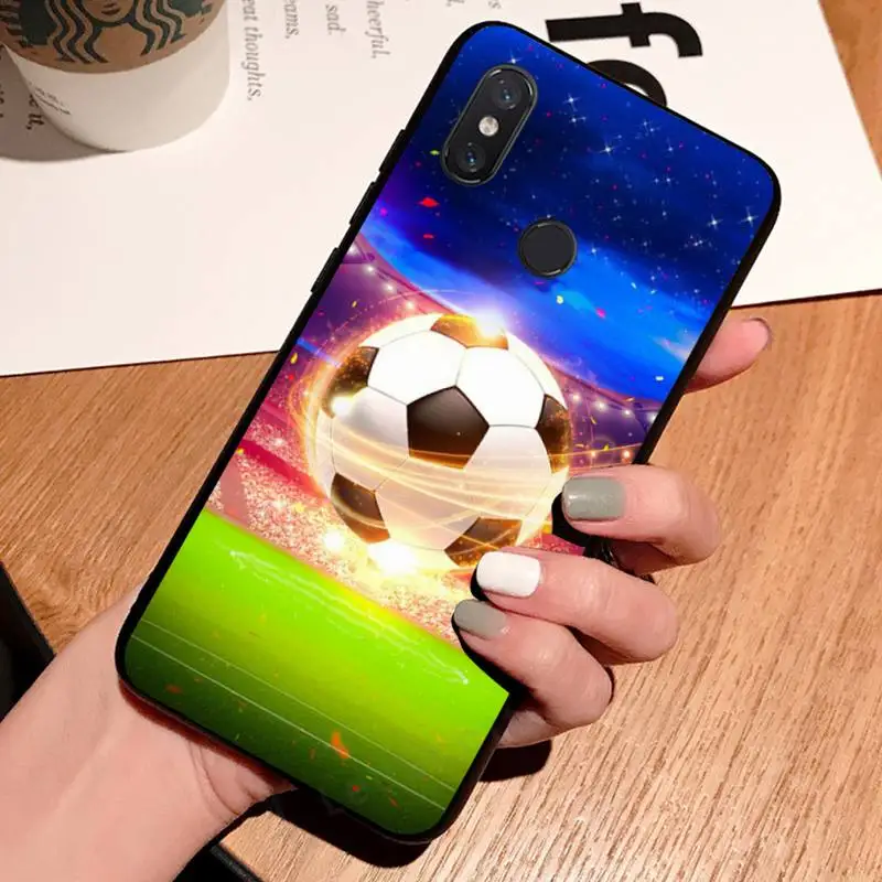 

Phone Case For Xiaomi Redmi 7 8 9t a3 9se k20 mi8 max3 lite 9 note 9s 10 pro football