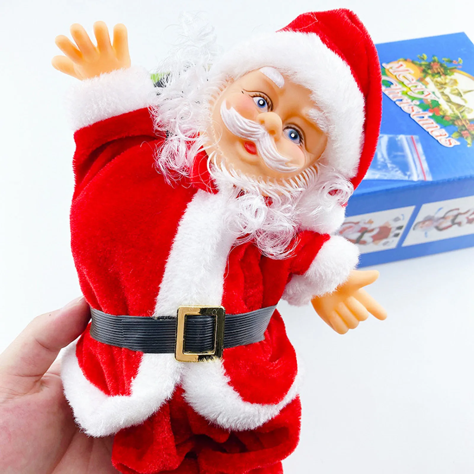 

Electric Music Santa Claus Christmas Inverted Dance Doll Ornament Toy Gift Decor Santa Doll YE-Hot