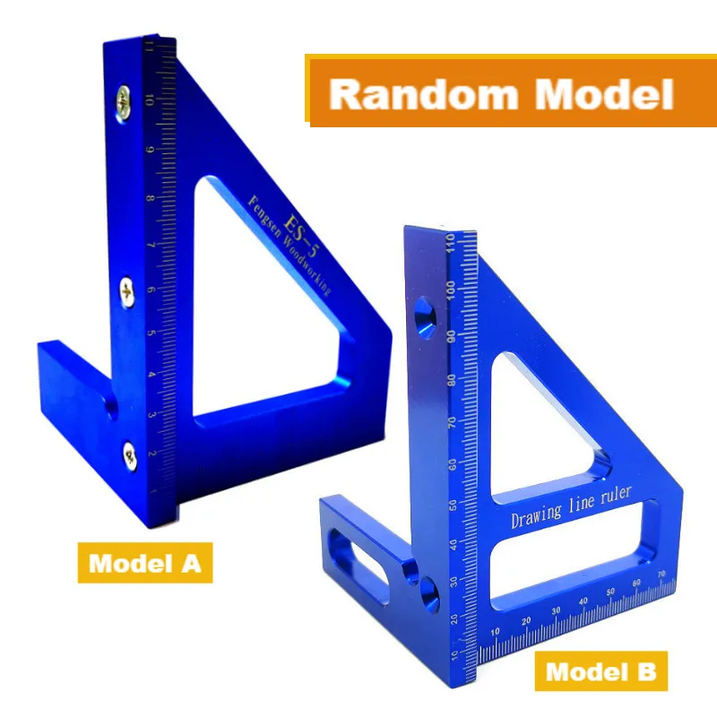 Woodworking Ruler Square Layout Miter Triangle 45 Degree 90 Metric Gauge Measure Tools Marking | Инструменты