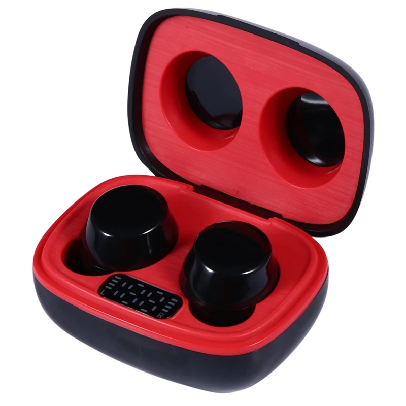 M18 TWS Беспроводная bluetooth гарнитура с тремя настоящими аккумуляторами Цифровая