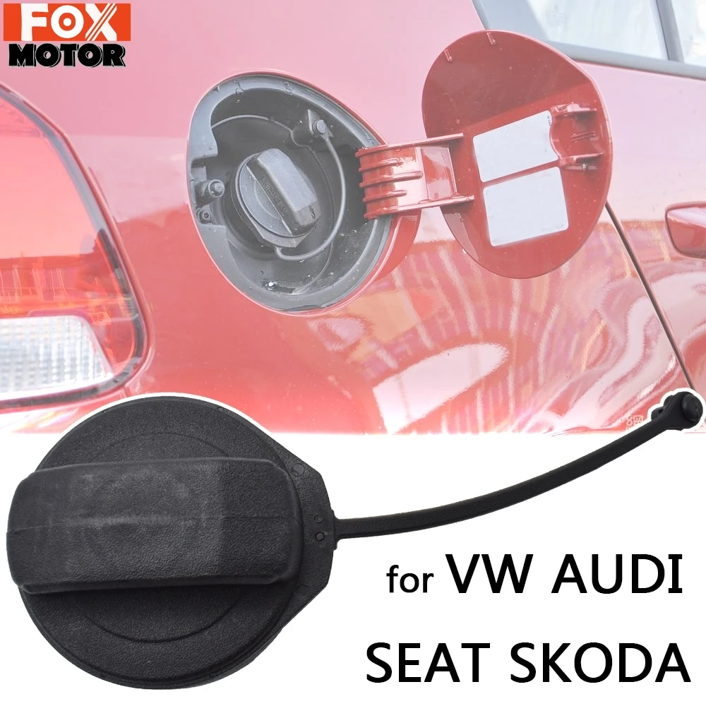 Para VW Audi asiento Skoda escarabajo Jetta Golf A4 A6 1J0201550A 1J0201553A estilo de coche tapa de relleno de Gas combustible tapa del tanque accesorios de Auto