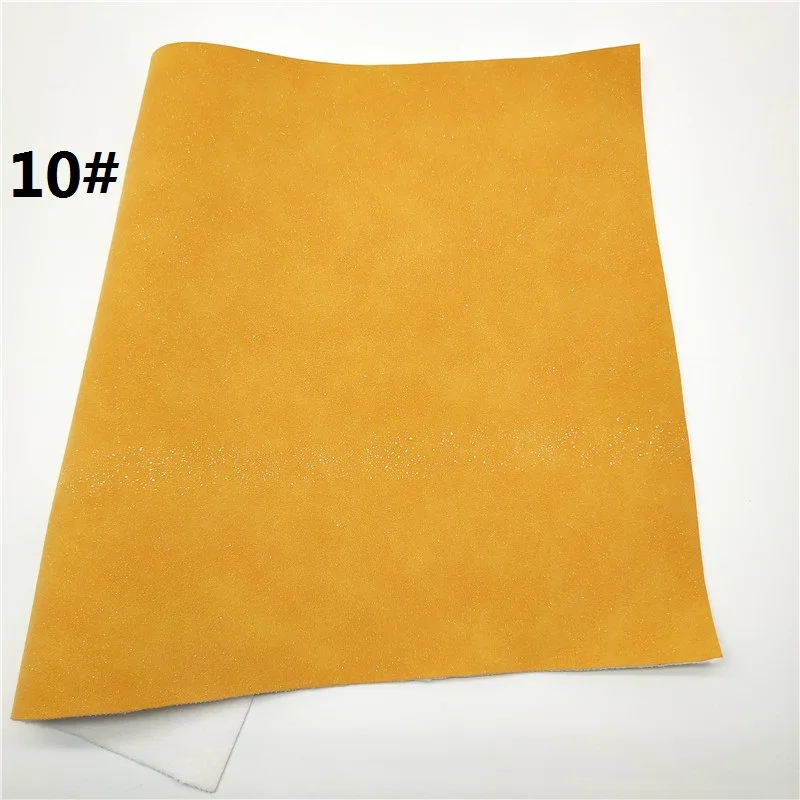 1 шт. 21X29 см Синтетическая кожа замша блестящая кожа ткань для DIY аксессуары Диван сумки и обувь 4S23 - Цвет: 10