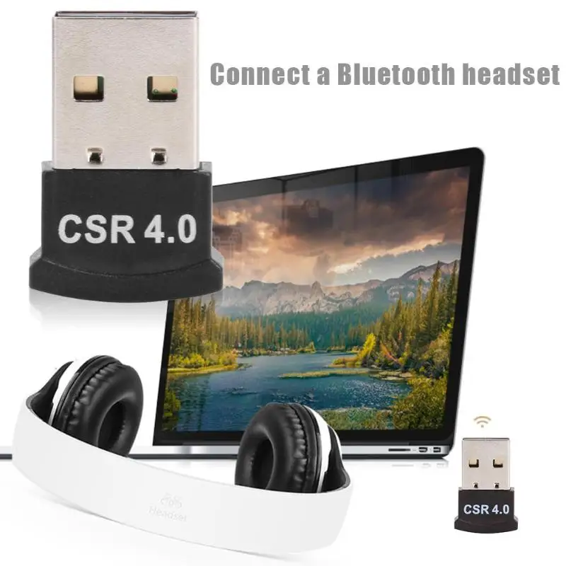 Bluetooth адаптер с Usb разъемом мини приемник поддержкой 4 0 беспроводной USB и