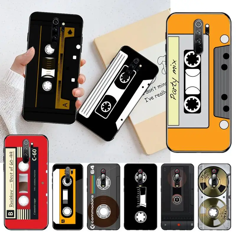Мягкий чехол mixtape для аудиокассеты Redmi Note 9 8 8T 8A 7 6 6A Go Pro Max K20|Бамперы| |